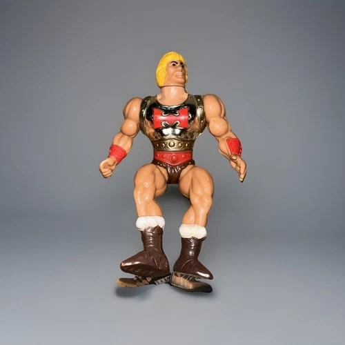 VINTAGE MOTU He-Man Masters of the Universe Action Figure 1985 Flying Fists