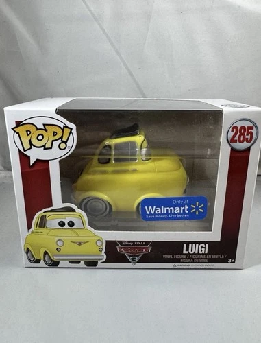 Funko Pop! Luigi #285 Cars 3 Disney Pixar Vinyl Figure VAULTED*