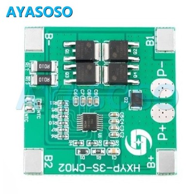 3S 11.1V 12.6V 18650 Lithium Battery Protection Board BMS Module PCM