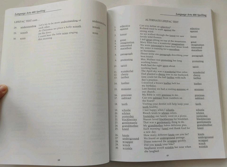 Lifepac Language Arts 4th Complete Box Set, Units 1-10+Teacher Guide - Image 4 of 4