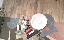 Roborock S8 Staubsaugerroboter weiß mit Wassertank, Wischfunktion, Zubehör