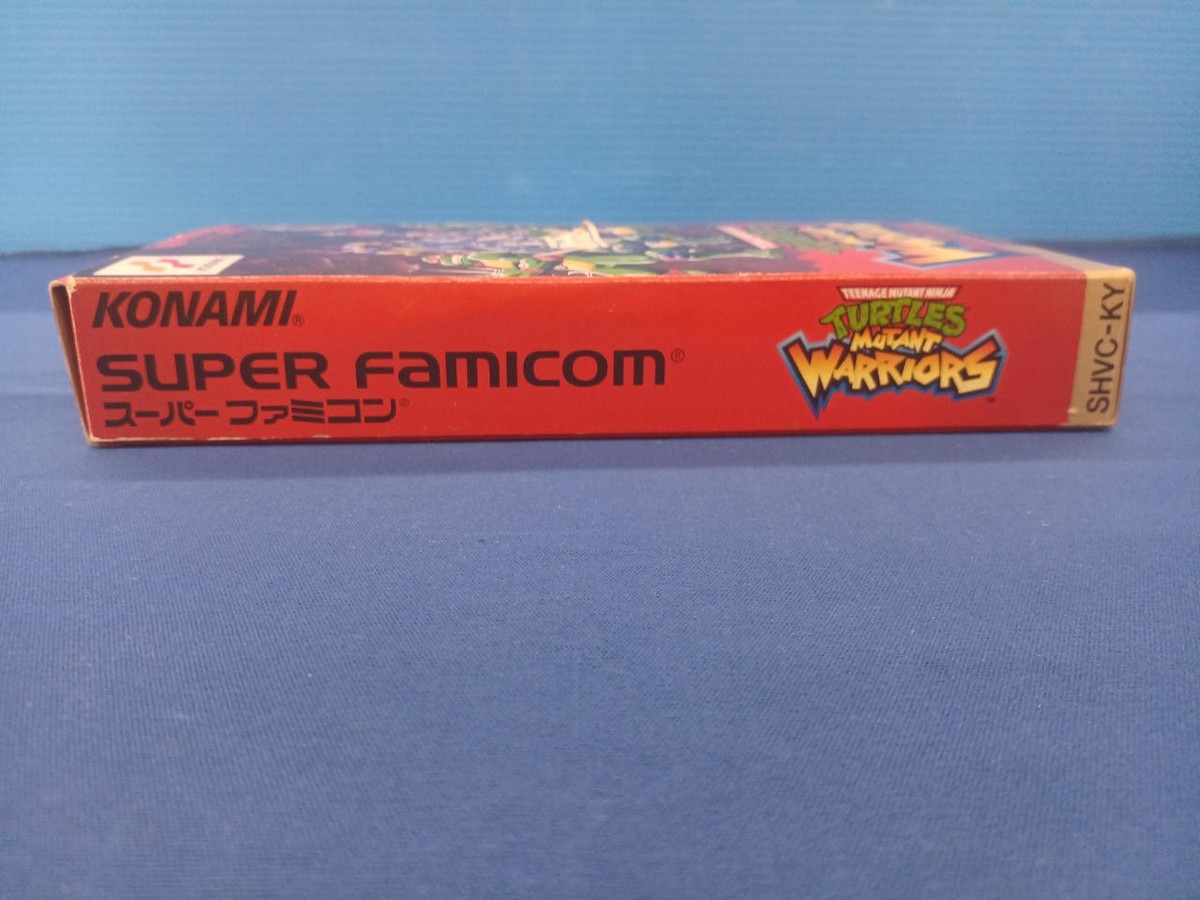 KONAMI T.M.N.T. Mutant Warriors Super Famicom SFC Game Retro
