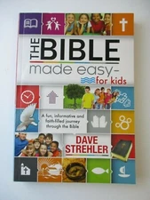 The Bible Made Easy for Kids by Dave Strehler 9 - 12 yr  Christian FREE SHIP