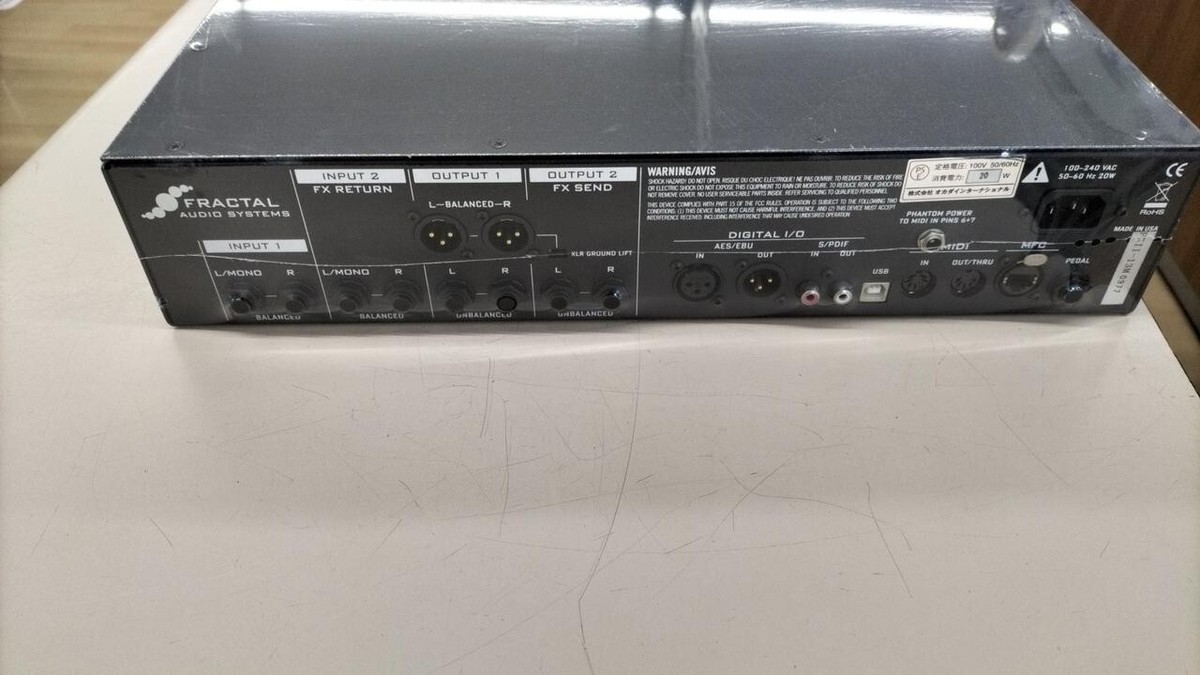 Fractal Audio Axe Fx II Mark 2 Tested Working Excellent Fast Fractal Audio Axe Fx II Mark 2 Tested Working Excellent Fast