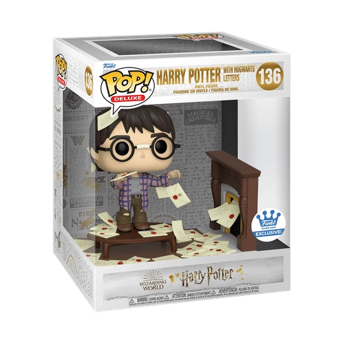 Funko Pop! Deluxe: Harry Potter - Harry Potter with Hogwarts Letters - Funko...