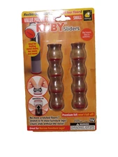 Ruby Sliders Clear Small Chair Sliders 8 Pack Small interior  #15933-12  NEW