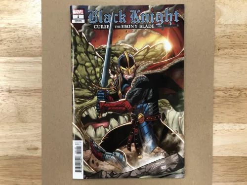 BLACK KNIGHT CURSE OF THE EBONY BLADE #1 (2021) — LIM Variant 1st CHOPRA — VF+