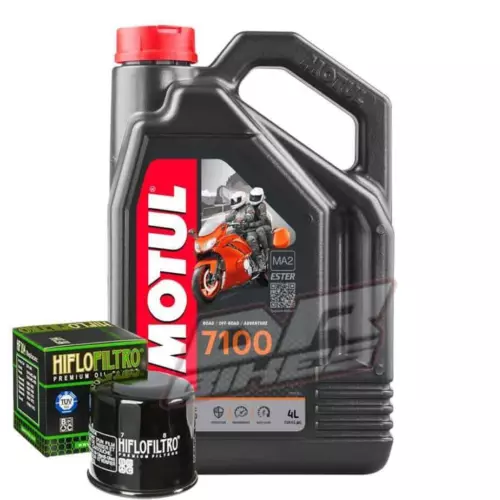 Yamaha MT-10 2016 - 2020 Motul 7100 10W40 and Oil Filter