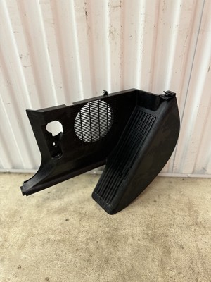 BMW E36 Coupe Front Left Driver Kick Panel Speaker Cover Gray Dead 