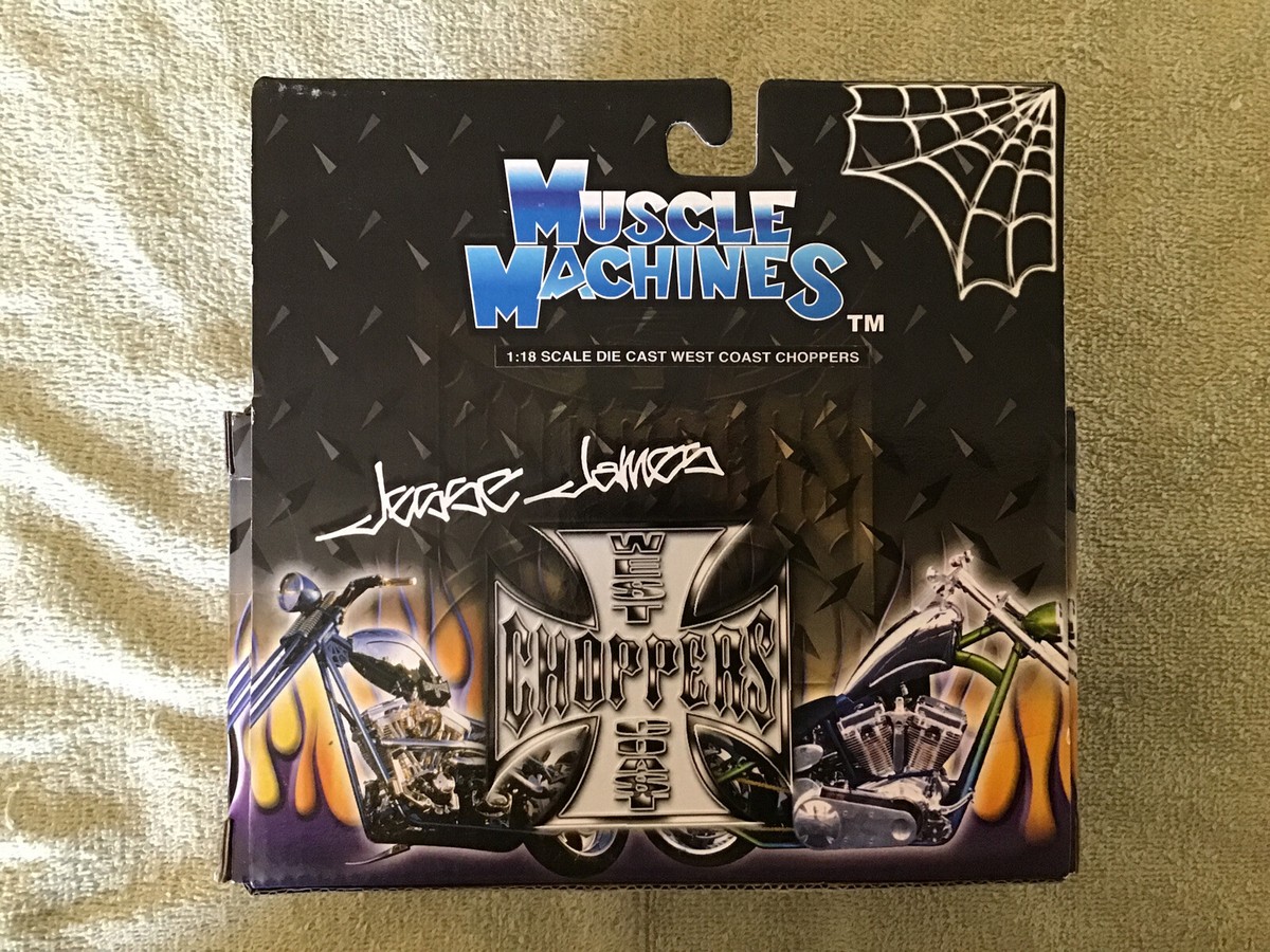 West Coast Choppers EL DIABLO II Orange Jesse James 1/18