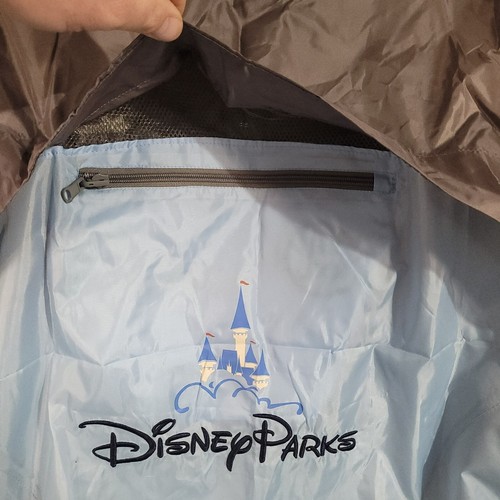 Maglione Walt Disney World Parks giacca a vento impacchettabile 1/4 zip antipioggia XL/XXL - Foto 4 di 12