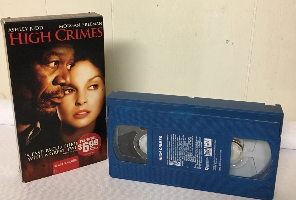 Vintage Blockbuster Ex Rental Blue VHS Tape Edition High Vintage Blockbuster Ex Rental Blue VHS Tape Edition High