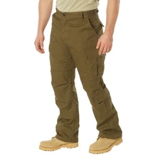 Vintage Russet Brown Paratrooper Cargo Pants BDU