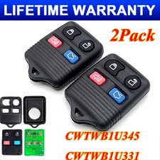2 For 04 2005 2006 2007 2008 2009 2010 Ford Focus Remote Control Keyless Key Fob