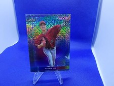 Yu-Min Lin 2023 Leaf Vivid Baseball Mojo # 3/9 RC Diamondbacks