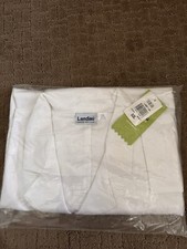 Landau Unisex Mid-Length White Lab Coat- Size 52L