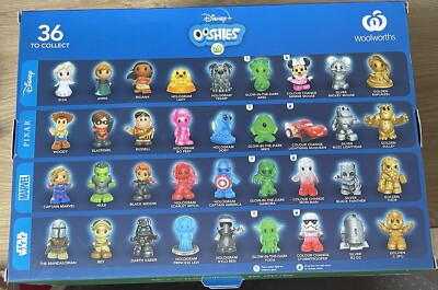 Woolworths DISNEY+ OOSHIE Colour Change Iron Man Ooshies Plus