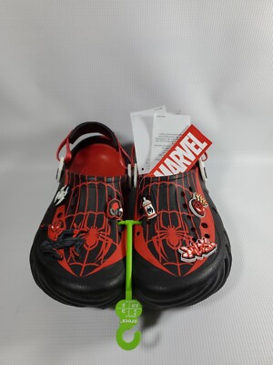 Crocs Team Spider-Man Echo Glow Clog GLOW-IN-THE-DARK SPIDEY