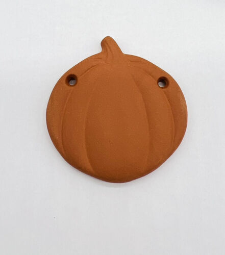 Longaberger Pumpkin Tie-On Basket Accessory Fall Halloween Retired Terracotta - Picture 2 of 5