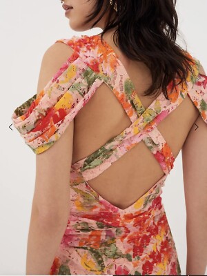 For Love And Lemons Beth Midi Dress In XS | eBay