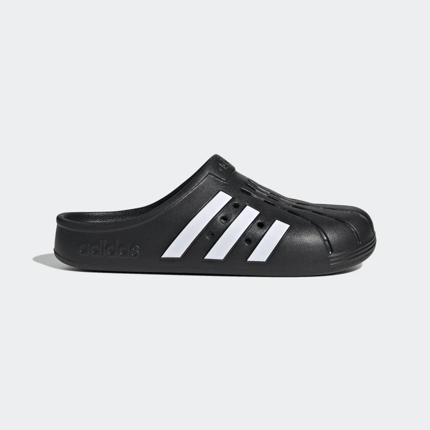 【ADIDAS】ADILET CLOG ★送料・関税込★大人気★ Adidas Men's Adilette Clog - New - Size 10 - (white/black or