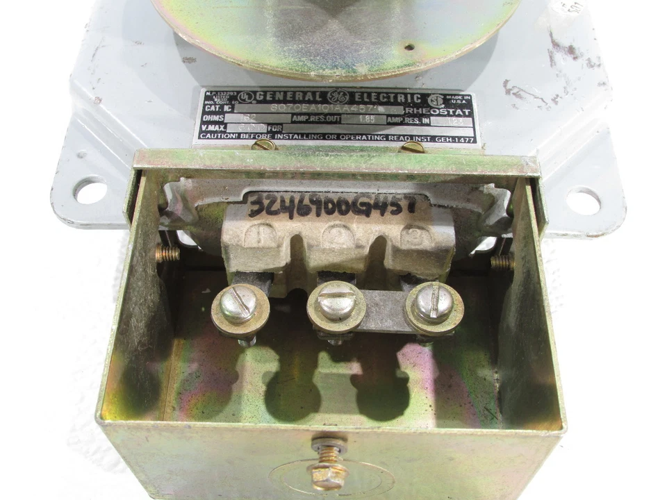 * GE 8070EA101AA457 РЕОСТАТ 162 ОМ 600 В - Изображение 2 из 4