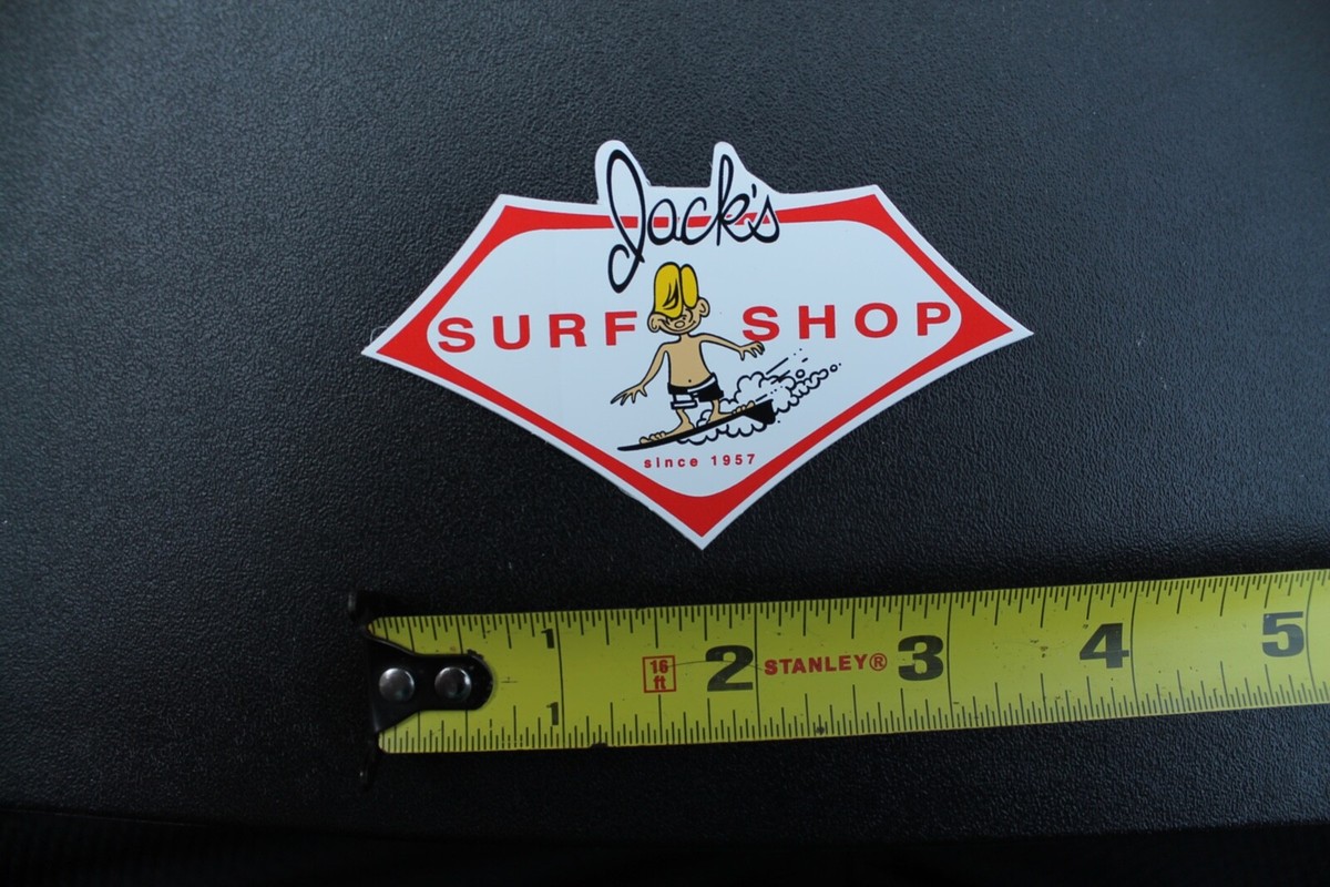 Jack's Surfboards Surf Shop Classic Cartoon Surfer V43C