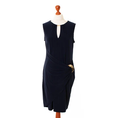 JOSEPH RIBKOFF Damen Kleid Blau Ärmellos Größe D 40 4566 - Bild 1 von 4