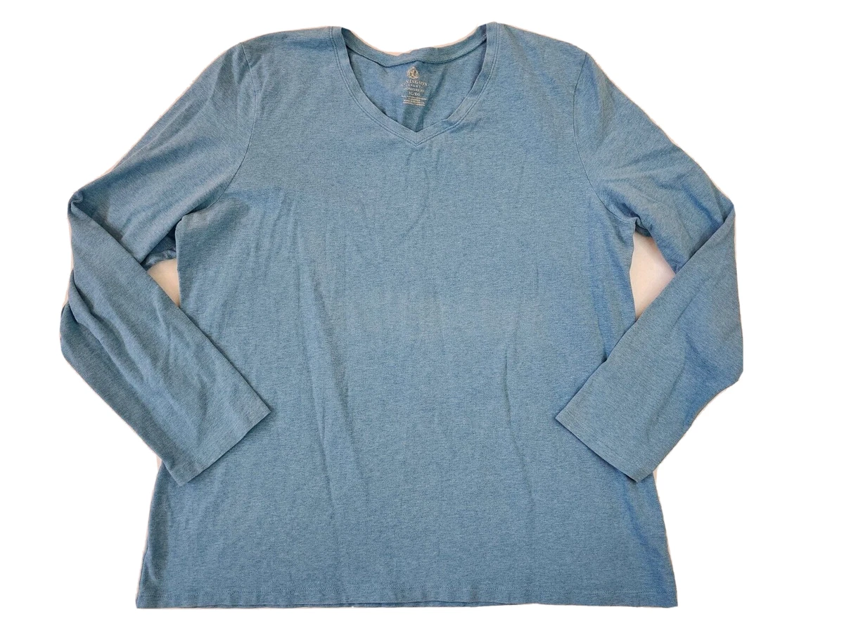 Top Covington 100% Coton Col V - Taille MP (petite), Couleur Blanche, Occasion Très Bon état