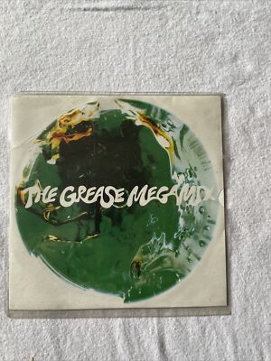 The Grease Mega Mix John Travolta & Olivia Newton-John 7'' Vinyl Single 45 Record