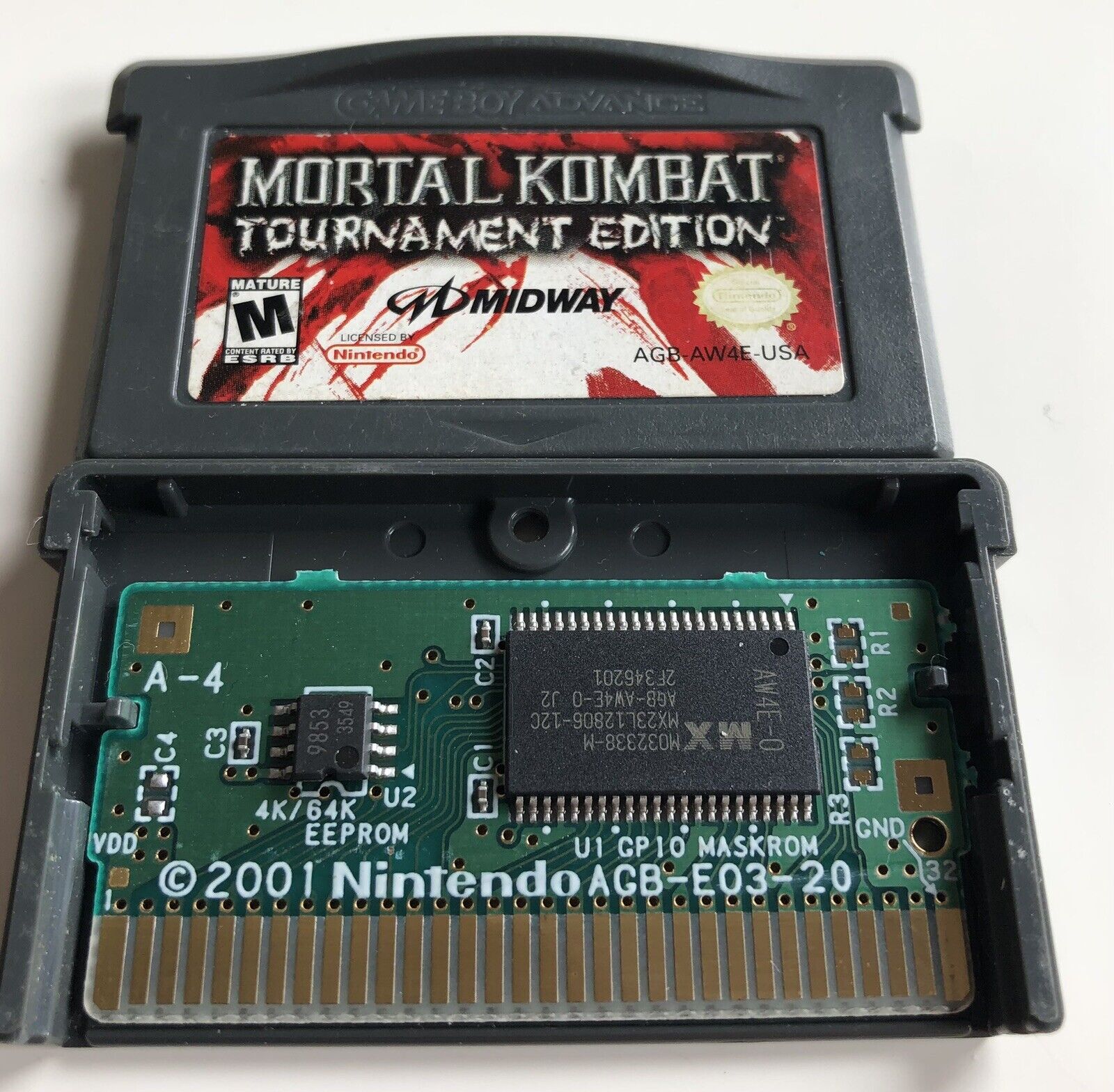 Mortal Kombat - Tournament Edition online multiplayer - gba