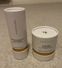 Monpure Hydrate And Smooth Scalp Serum RRP £60 & Clarifying Scalp Scrub RRP £48