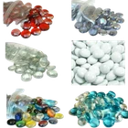 Glass Pebbles for Crafts, Weddings, Home Décor, Various Colours 17-20mm