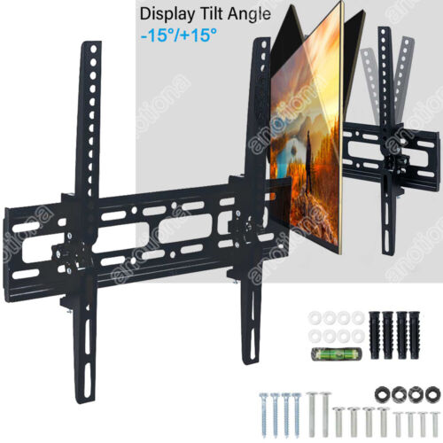 65" TV Soporte de pared LCD LED TV 32 - 65 pulgadas Plano Inclinable VESA - Imagen 1 de 13