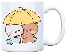 Bubu Dudu Printed Coffee Mug Cute Christmas Gift to Best Friend, Boyfriend