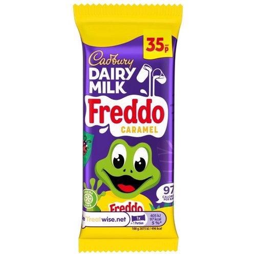 Cadburys Dairy Milk Freddo Caramel Box of 60 19.5g Bars, Only £20.99 - Picture 4 of 4