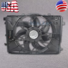 Radiator Cooling Fan for Mercedes-Benz W212 W204 C E CLA CLS GLA GLK SLC Class