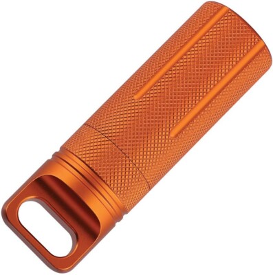 Contenitore Impermeabile Marbles 4" Arancione | Alluminio Anodizzato CNC Per Survival Ed Escursionismo