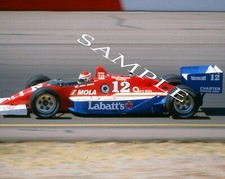 JOHN JONES 1989 #12 LABATT'S INDY CAR RACING ON TRACK 8X10 GLOSSY PHOTO #W7