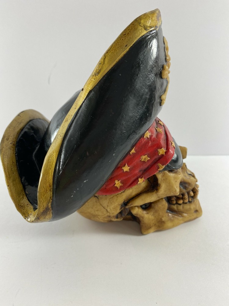 Vintage Eye Patch Pirate Skull Piggy Bank - Thumbnail 3