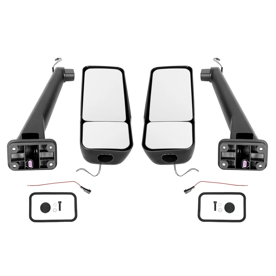 For Chevy Kodiak GMC Topkick C6500 C7500 2003-2009 Power Door Mirror Set Heated - Imagem 2 de 4