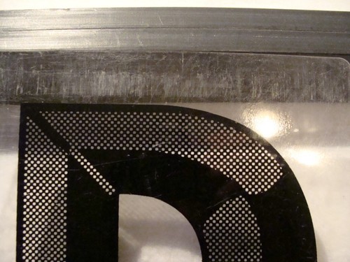 E-Z Change 8" Marquee Sign Letter 3-D Style Letter "P" Used - Picture 8 of 22