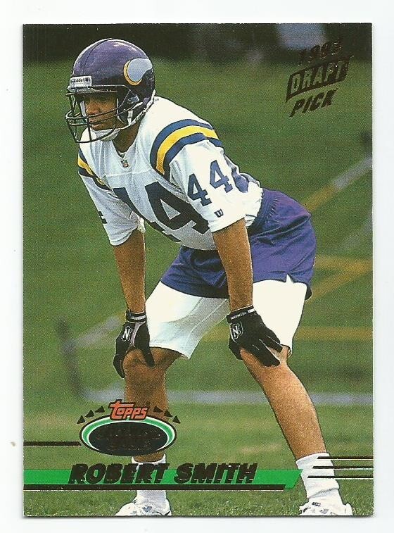 ROBERT SMITH 1993 STADIUM CLUB ROOKIE EX-MT+ CONDITION
