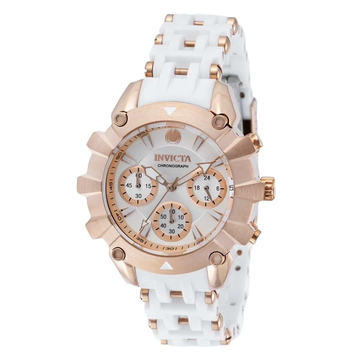 White Gold Band Luxury Wristwatches