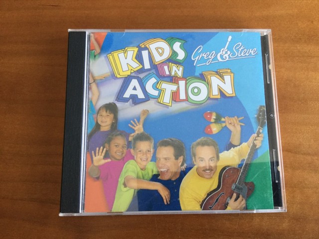 Greg & Steve Productions YM-017CD & Steve: Kids in Action CD for sale