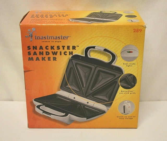Toastmaster Snackster 289 Sandwich Maker Grill for sale online eBay
