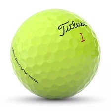 3 Dozen Titleist Pro V1x Yellow Model Used Golf Balls 5A Mint/4A Mix Quality 