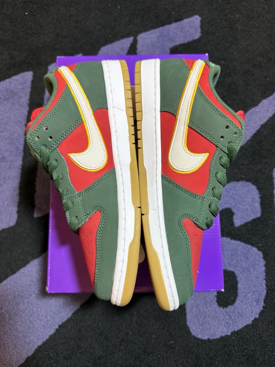 NIKE SB DUNK LOW SEATTLE SONICS SKATE NEW RARE DS AUTHENTIC