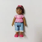 Fisher Price Loving Family Dollhouse Doll People girl action figure 3" old #s3