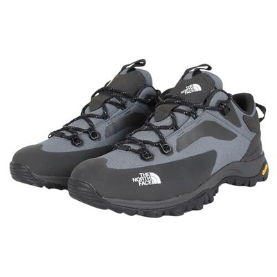New The North Face Creston Hike WP Fuse Box Gray/TNF Black 7.5!